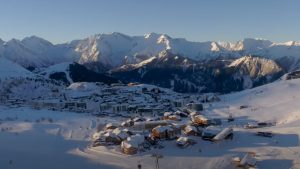 village de l'alpe d'huez