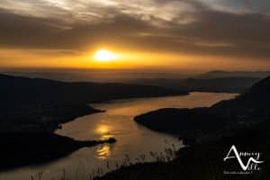 vue sur le lac d'Annecy depuis la Forclaz ©M. Pitteloud