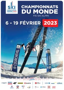 affiche portrait courchevel méribel 2023