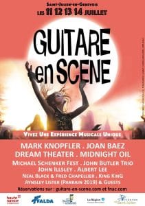 guitare en scène