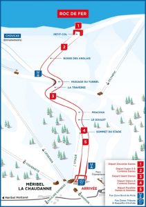 piste du roc de fer méribel © Courchevel Méribel 2023