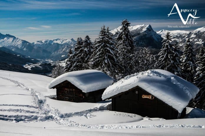 grand bornand chalets neige ©M. Pitteloud