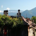 rue piétonnes depuis le chateau annecy © M. Pitteloud