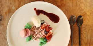 assiette gastronomique dessert