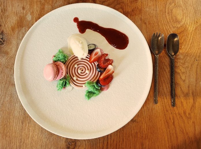 assiette gastronomique dessert