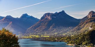 lac d'Annecy depuis Bluffy