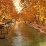 pont des amours automne annecy