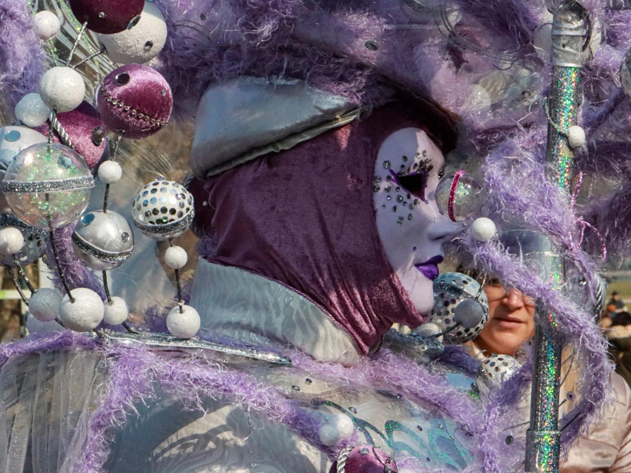 Masque carnaval vénitien annecy ©M. Pitteloud