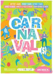 carnaval annecy 2023 affiche