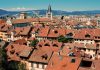 vue sur les toits d'annecy