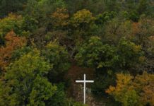 croix de sainte catherine hauteurs Annecy