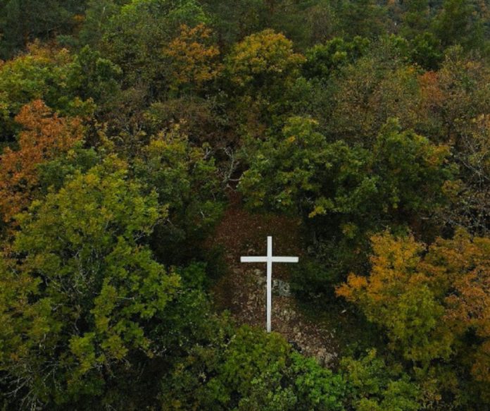 croix de sainte catherine hauteurs Annecy