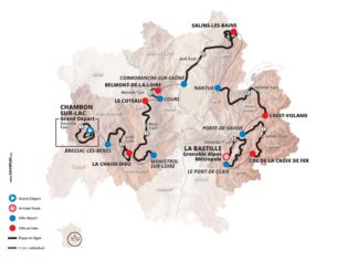 carte critérium du dauphiné 2023