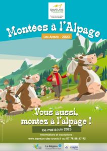 montée alpage aravis