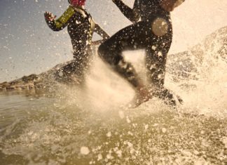 triathlon natation annecy doussard