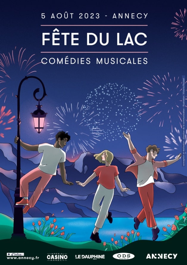 affiche fête du lac annecy 2023