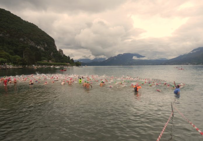 traversée du lac d'Annecy