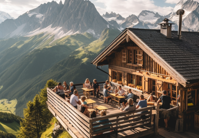 Restaurant d'Alpage en haute-Savoie