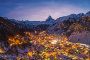 zermatt avec vue cervin