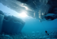Plongée en apnée sous glace Savoie ou Haute-Savoie