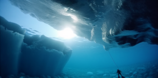 Plongée en apnée sous glace Savoie ou Haute-Savoie