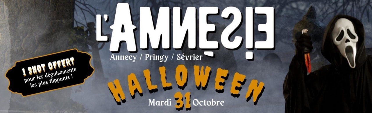 Amnésie Annecy Halloween
