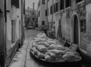 Transport de marchandise Annecy canaux histoire