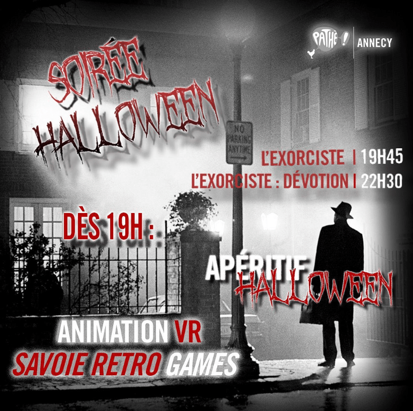 Cinéma Annecy soirée Halloween