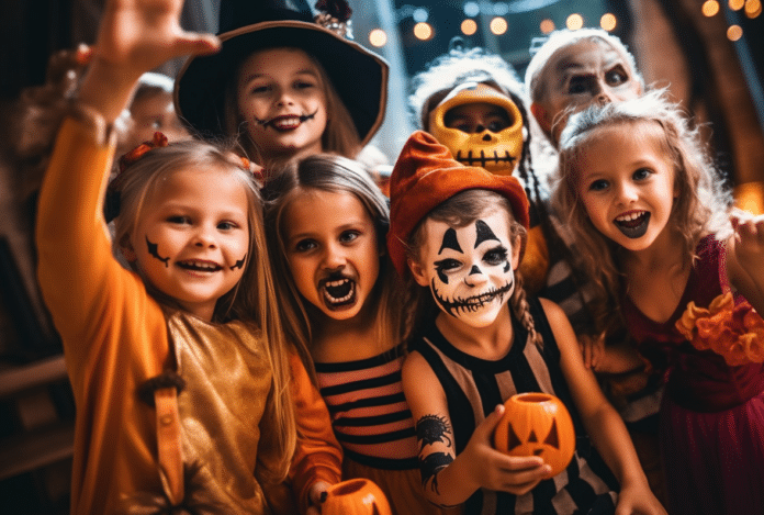 Fête d'Halloween enfants