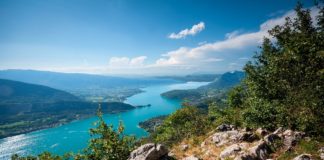 itinéraire lac d'annecy