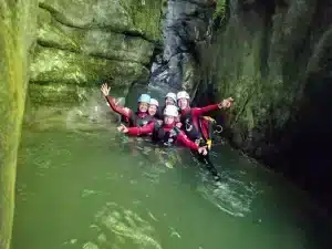 canyoning cascade d'angon