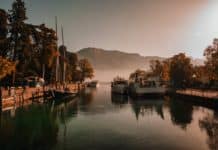 Meilleures vue du lac d'Annecy
