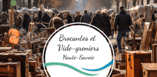 Brocante et vide-grenier Haute-Savoie janvier 2024