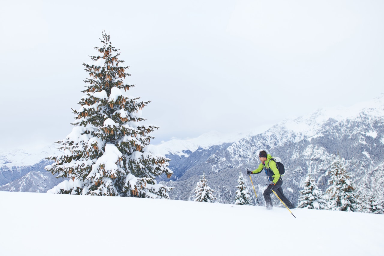 Ski de randonnée au Semnoz