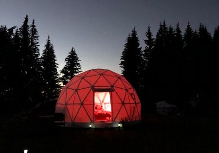 Nuit en dôme ou bulle Haute-Savoie