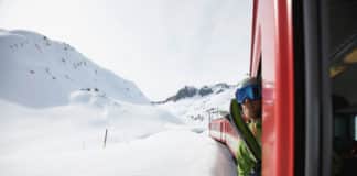 Train ou bus pour aller au ski depuis Annecy