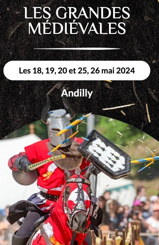 Affiche Les Grandes Médiévales d'Andilly 2024