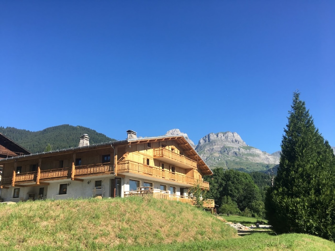 Lieu de mariage avec vue sur le Mont-Blanc