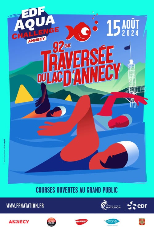 Traversée du lac d'Annecy 2024