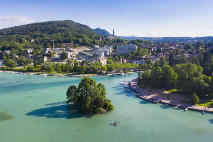 Ile aux cygnes Annecy