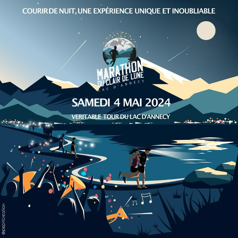 Marathon du Clair de lune 2024 Annecy