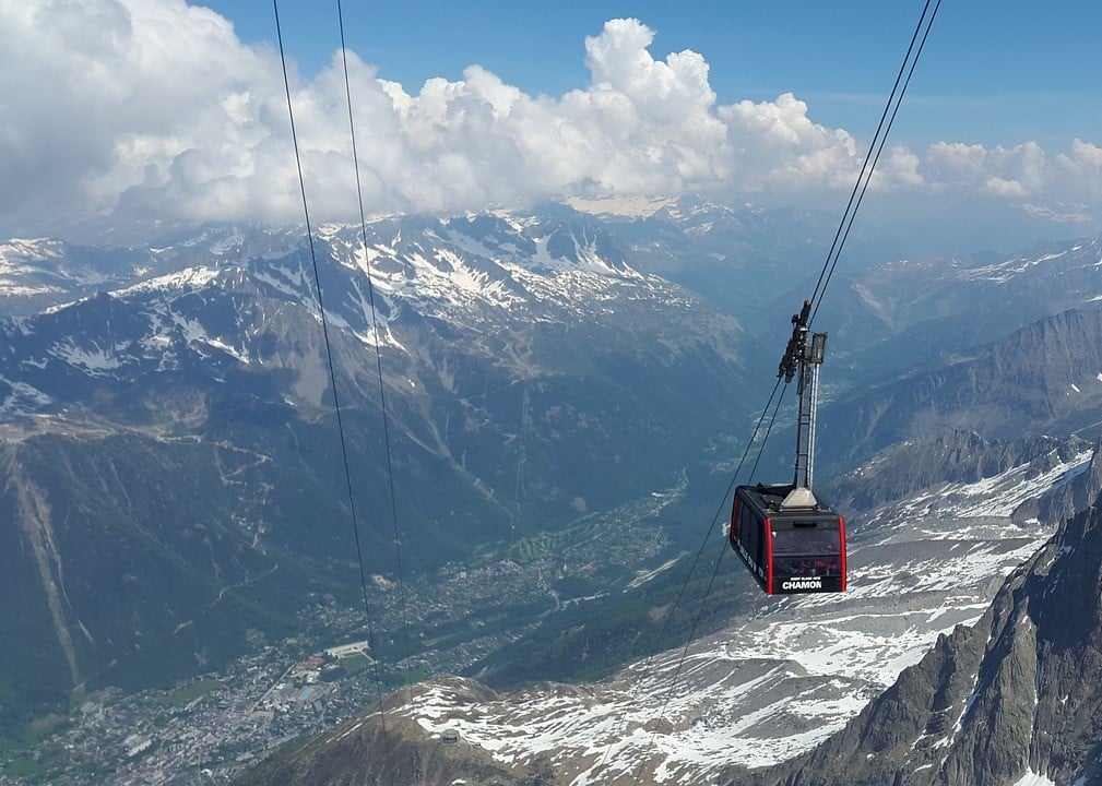 Chamonix moto