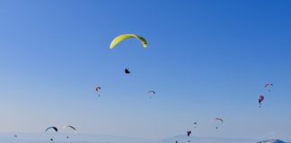 Parapente lac d'Annecy