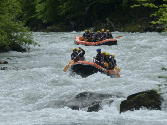 Rafting en Haute-Savoie