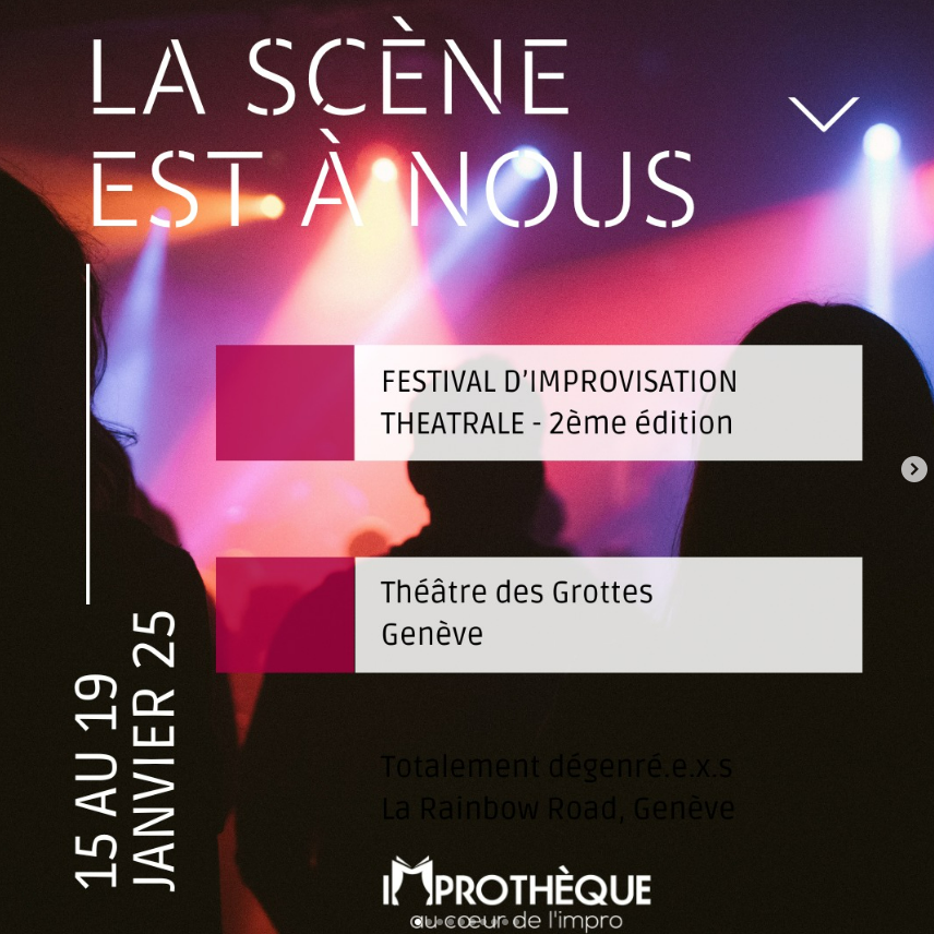 La scène est à nous Genève 2025