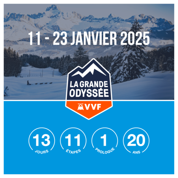 Grande Odyssée VVF 2025 parcours, dates et infos