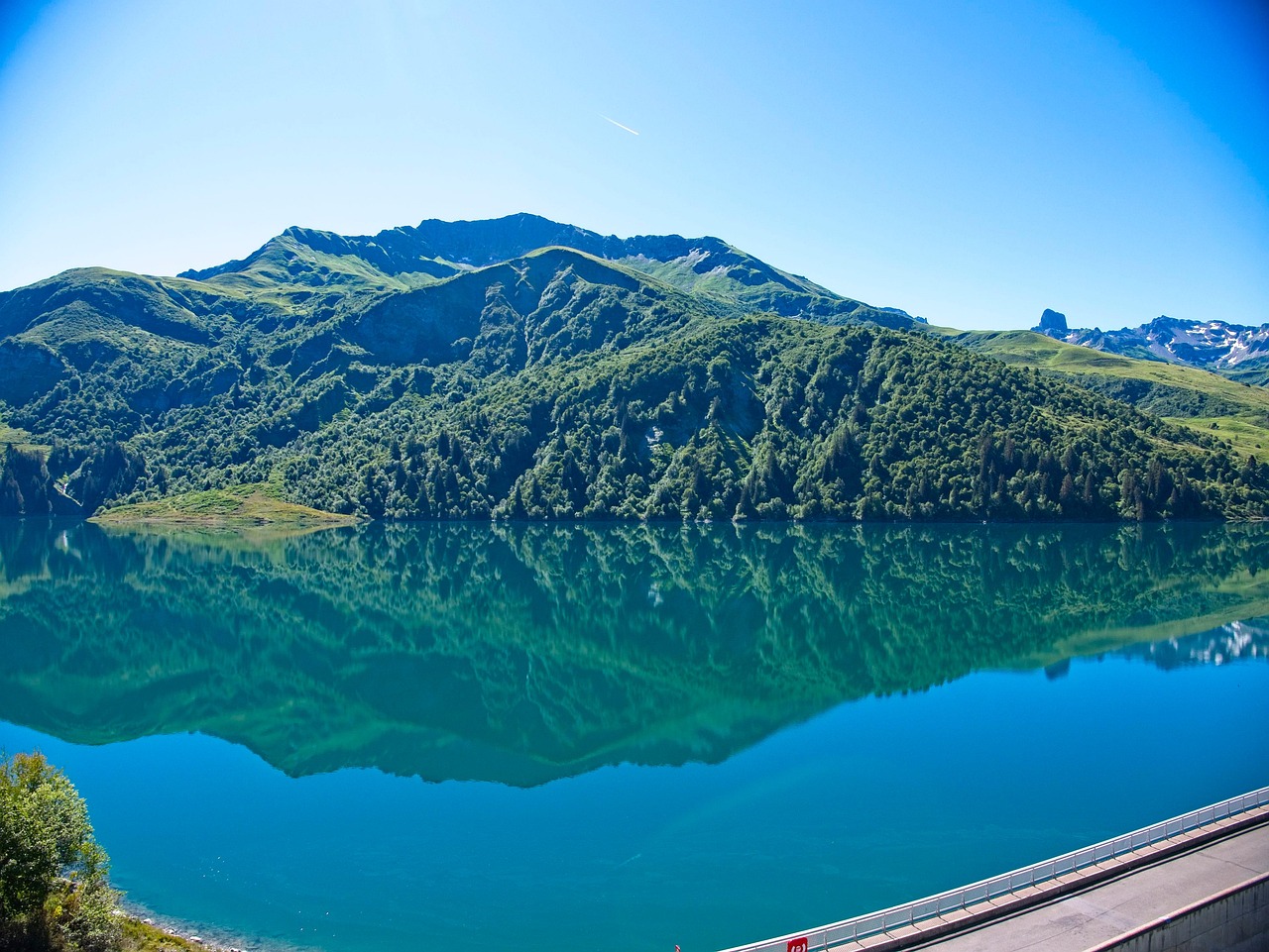 Barrage de Roselend Savoie