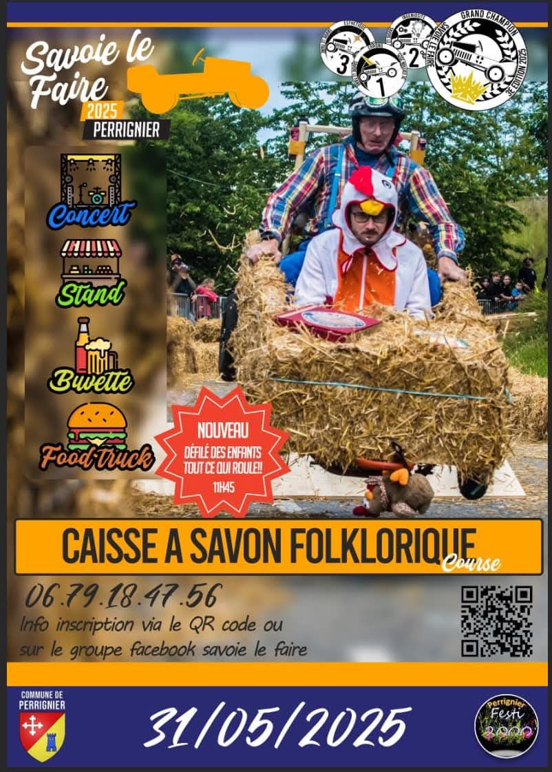 Course de caisse à savon Perrignier