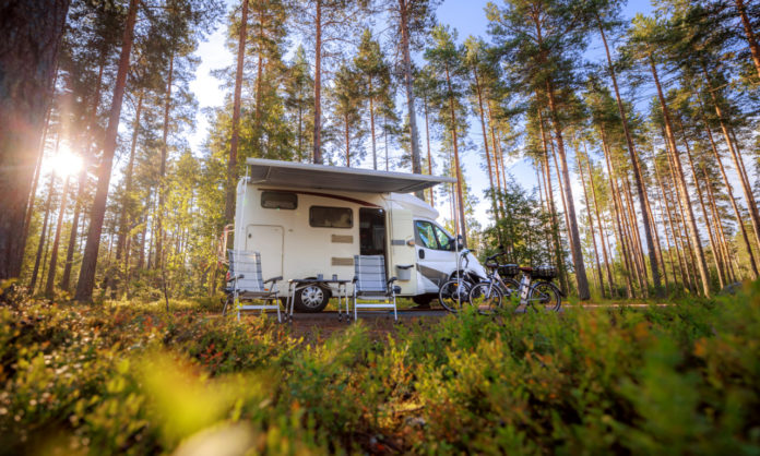 Applications road trip camping car