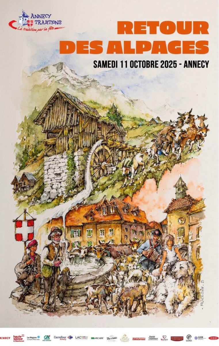 Retour des alpages 2025 Annecy